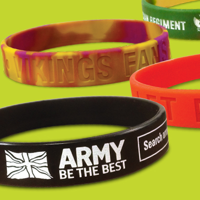 silicon wristbands