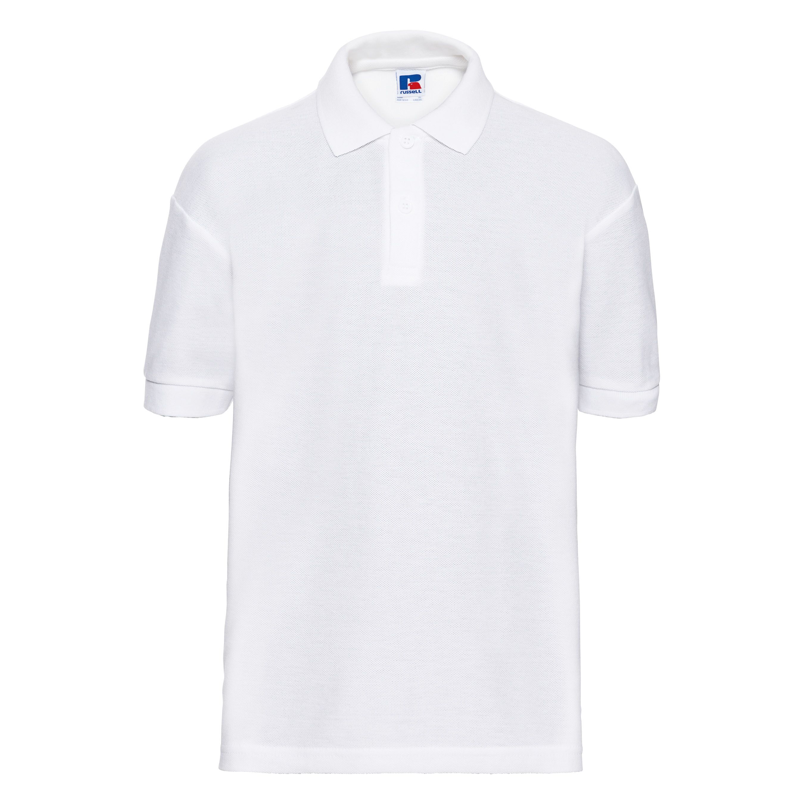 Premium Children's polo shirt - White