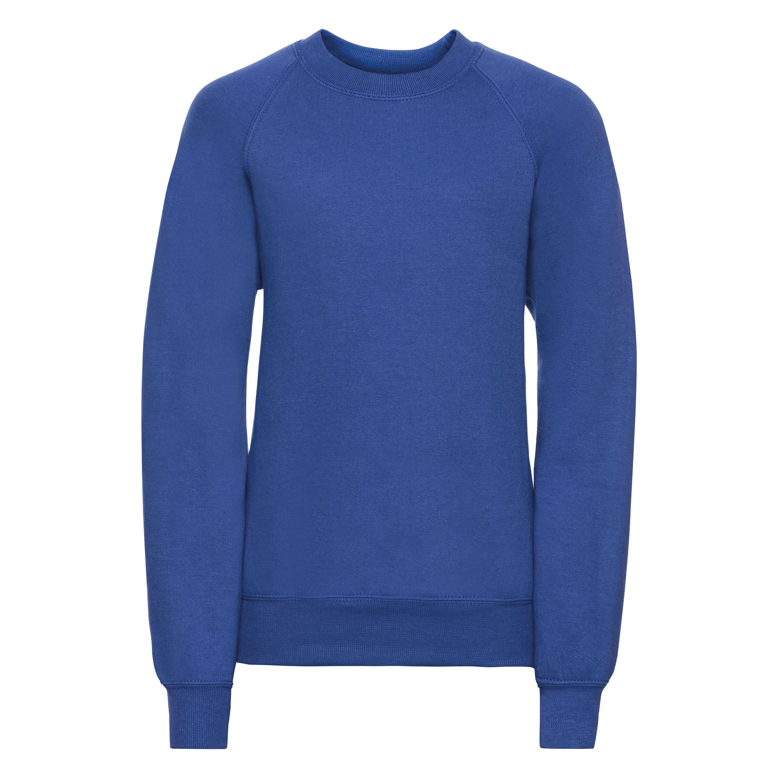 Children's raglan sleeve sweatshirt - Bright Blue