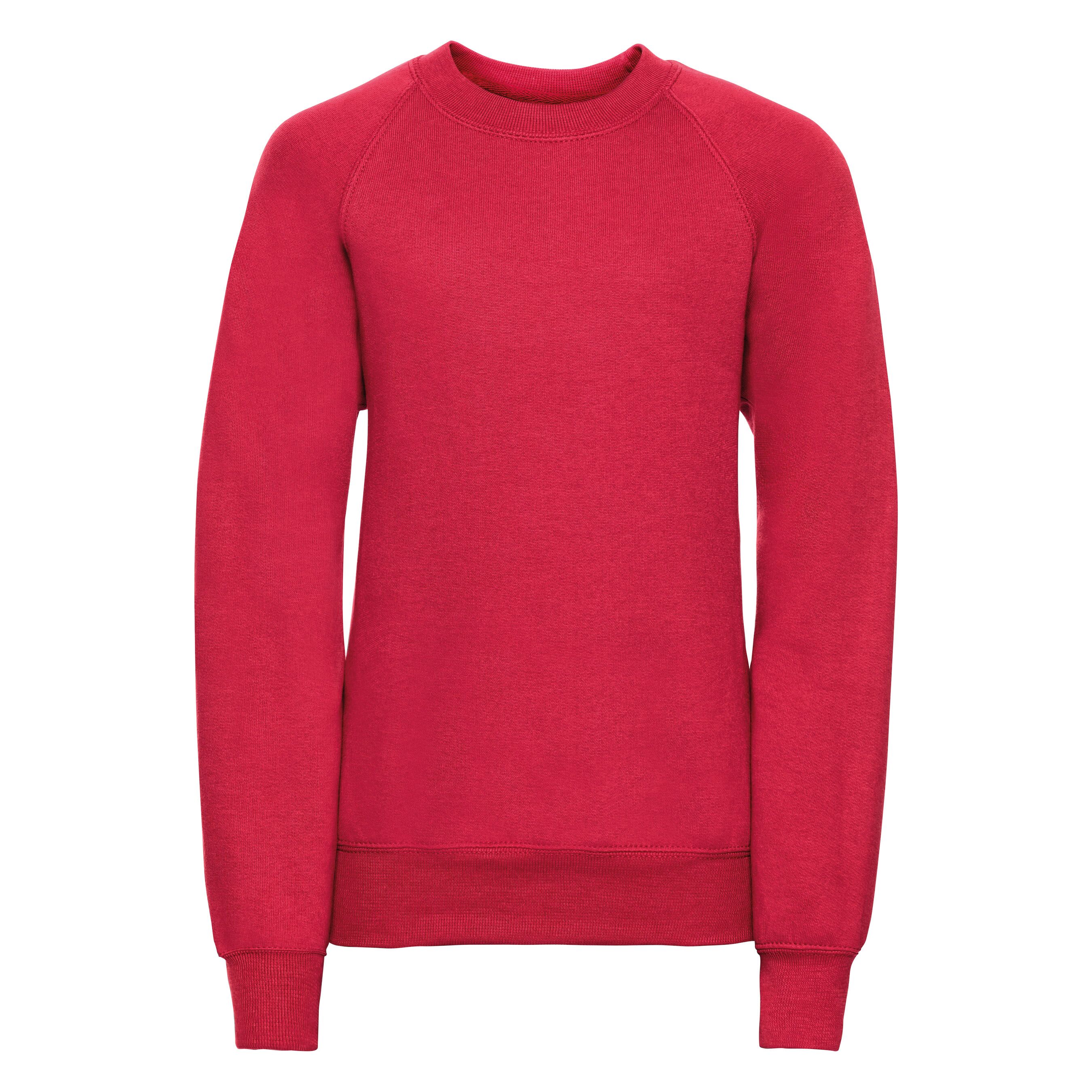 Children's raglan sleeve sweatshirt - Classic Red