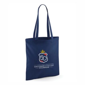 King Edward VI Stourbridge 50th Anniversary – Long Handle Bag for Life