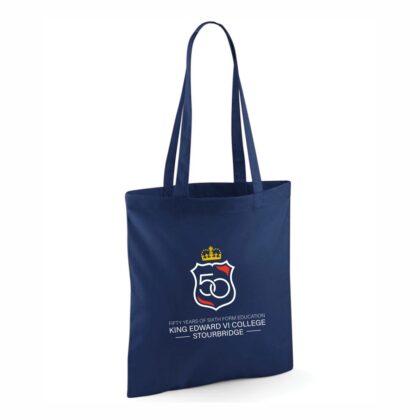 King Edward VI Stourbridge 50th Anniversary – Long Handle Bag for Life