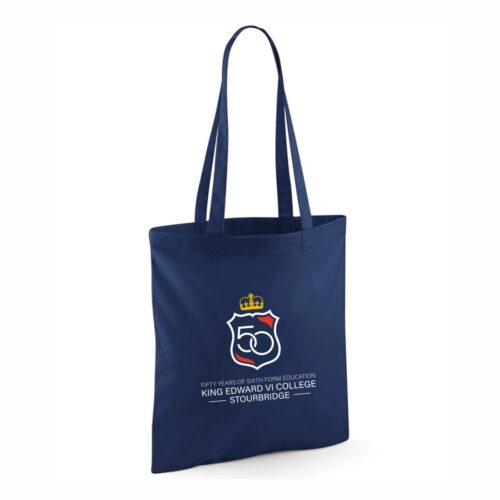 King Edward VI Stourbridge 50th Anniversary – Long Handle Bag for Life