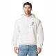 King Edward VI Stourbridge 50th Anniversary - Gildan Softstyle Hoodie - White (Front)