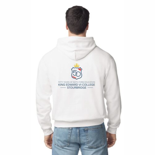 King Edward VI Stourbridge 50th Anniversary - Gildan Softstyle Hoodie - White (Reverse) King Edward VI Stourbridge 50th Anniversary - Gildan Softstyle Hoodie - White (Reverse)